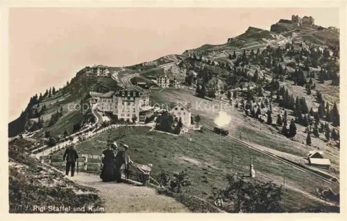 AK / Ansichtskarte Rigi Staffel SZ Kulm