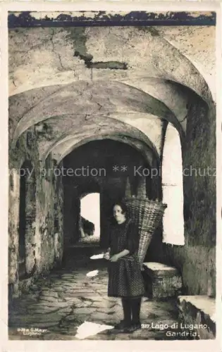 AK / Ansichtskarte Lago di LUGANO TI Gandria 