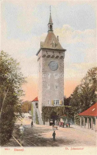 AK / Ansichtskarte BASEL BS St Johanntor 
