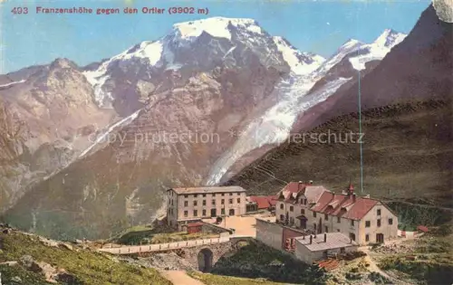 AK / Ansichtskarte Franzenshoehe 2188m Ortler Trafoi Suedtirol IT 