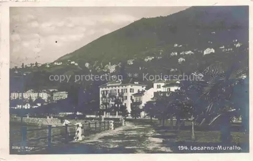 AK / Ansichtskarte LOCARNO Lago Maggiore TI Muralto 