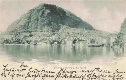 AK / Ansichtskarte Monte San Salvatore 912m LUGANO TI 