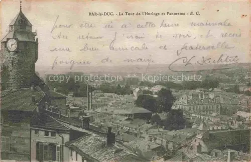 AK / Ansichtskarte BAR-LE-DUC 55 Meuse La Tour de l Horloge Panorama
