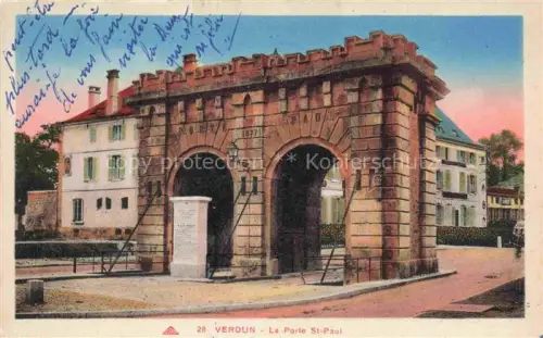 AK / Ansichtskarte VERDUN  55 Meuse La Porte St. Paul