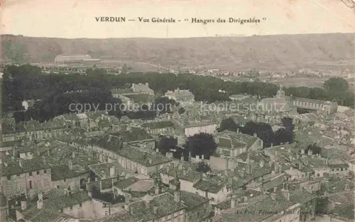 AK / Ansichtskarte VERDUN  55 Meuse Vue Generale Hangars des Dirigeables