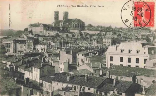 AK / Ansichtskarte VERDUN  55 Meuse Vue generale Ville Haute