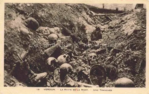 AK / Ansichtskarte VERDUN  55 Meuse Le Ravin de la Mort Une Tranchee