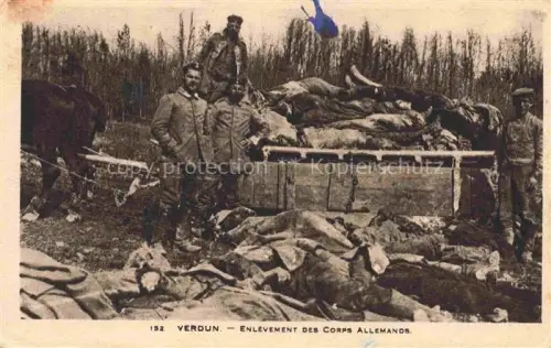 AK / Ansichtskarte VERDUN  55 Meuse Enlevement des Corps Allemands