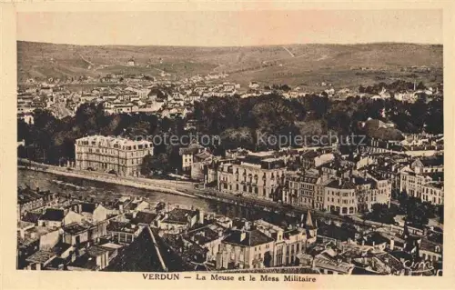AK / Ansichtskarte VERDUN  55 Meuse La Meuse Mess Militaire