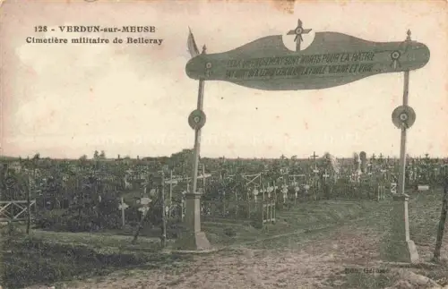 AK / Ansichtskarte VERDUN  55 Meuse Meuse Cimetiere militaire Belleray