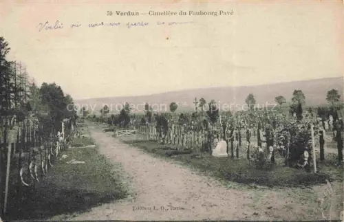 AK / Ansichtskarte VERDUN  55 Meuse Fliedhof 