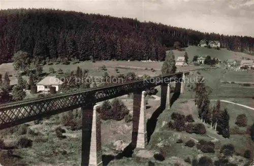 AK / Ansichtskarte FREUDENSTADT BW Eisenbahnbruecke
