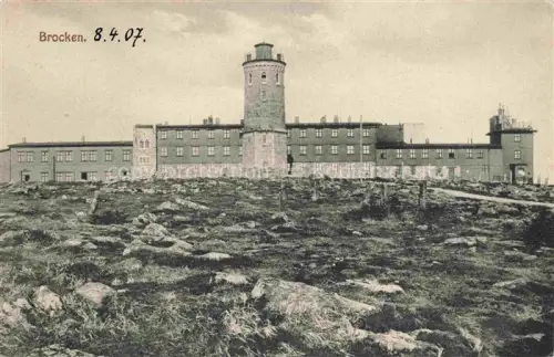 AK / Ansichtskarte BROCKEN Harz Sachsen-Anhalt Brockenhotel