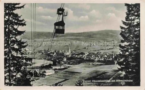 AK / Ansichtskarte Oberwiesenthal Erzgebirge Sachsen mit Schwebebahn