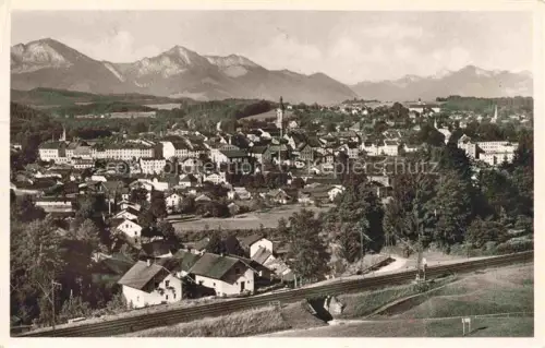 AK / Ansichtskarte Traunstein  Oberbayern Fliegeraufnahme