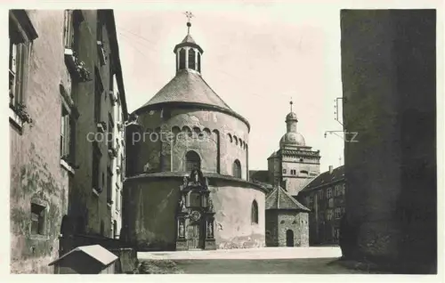 AK / Ansichtskarte WueRZBURG Bayern Feste Marienberg Burgkapelle