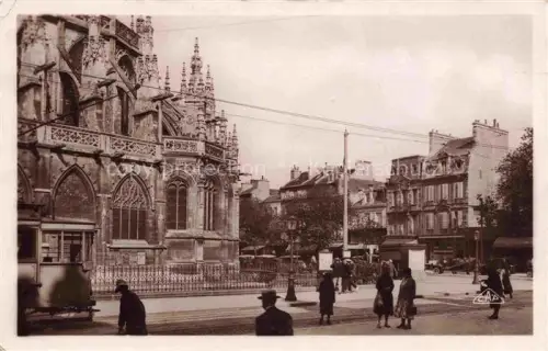 AK / Ansichtskarte CAEN 14 Place et l'Eglise St Pierre