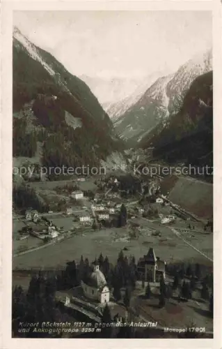 AK / Ansichtskarte Boeckstein Bad-Gastein Pinzgau-Pongau AT mit Anlauftal und Ankogelgruppe