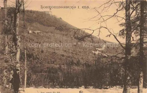 AK / Ansichtskarte Hohkoenigsburg Haut-Koenigsbourg 67 Bas-Rhin Panorama