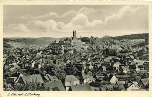AK / Ansichtskarte Dillenburg Hessen Panorama mit Schloss