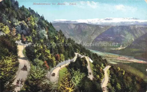 AK / Ansichtskarte Bozen  BOLZANO Suedtirol IT Mendelstrasse Panorama