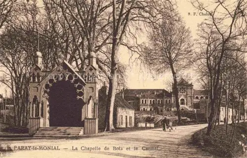 AK / Ansichtskarte Paray-le-Monial Charolles 71 Saone-et-Loire La Chapelle de Bois et le Carmel
