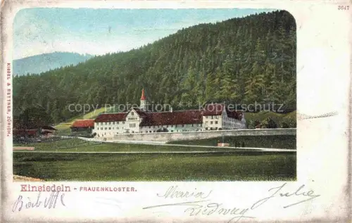 AK / Ansichtskarte EINSIEDELN  SZ Frauenkloster