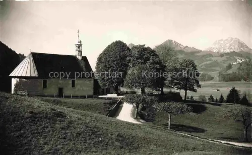 AK / Ansichtskarte Broc La Gruyere FR Eglise Notre-Dame des Marches