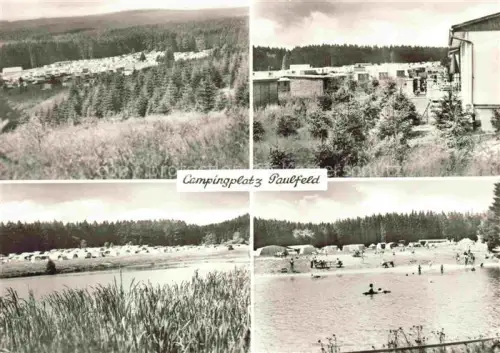 AK / Ansichtskarte Paulfeld Catterfeld Georgenthal Leinatal Thueringen Campingplatz