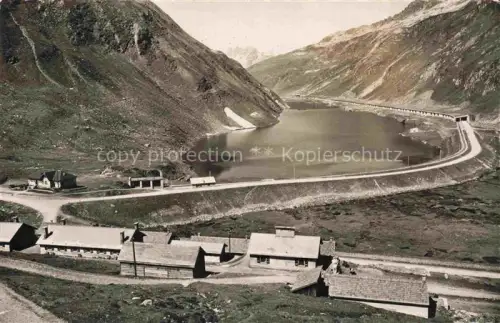 AK / Ansichtskarte Oberalp-Passhoehe 2762m GR Panorama Alpenpass Restaurant Piz Calmot