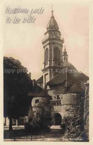 AK / Ansichtskarte Solothurn Soleure SO Baslertor