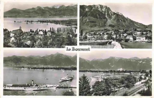 AK / Ansichtskarte Le Bouveret Port-Valais Monthey VS Vues panoramiques Lac Léman et les Alpes 