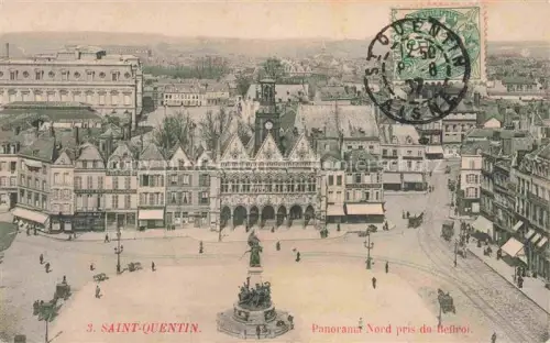 AK / Ansichtskarte Saint-Quentin 02 Aisne Panorama nord pris du Beffroi