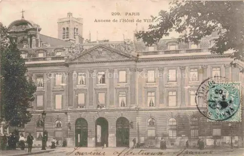 AK / Ansichtskarte PARIS 75 Annexe de l'Hôtel de Ville