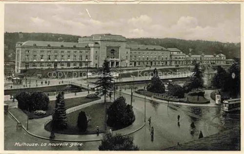 AK / Ansichtskarte MULHOUSE Muehlhausen 68 Haut-Rhin La nouvelle gare