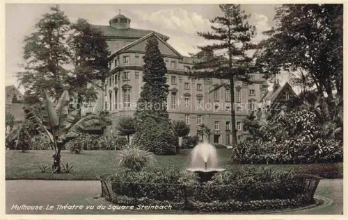 AK / Ansichtskarte MULHOUSE Muehlhausen 68 Haut-Rhin Le Théâtre vu du Square Steinbach