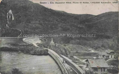AK / Ansichtskarte Sewen Seewen Thann 68 Haut-Rhin Panorama Stauweiher Alfeld