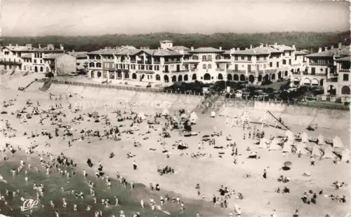 AK / Ansichtskarte Hossegor Soorts-Hossegor DAX 40 Landes La plage sur l'océan vue aérienne