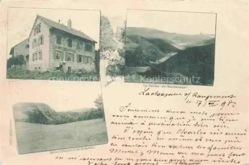 AK / Ansichtskarte Massevaux Alsace Elsass 88 Vosges Panorama de la Vallée de Massevaux Paysage Hôtel Ballon d'Alsace