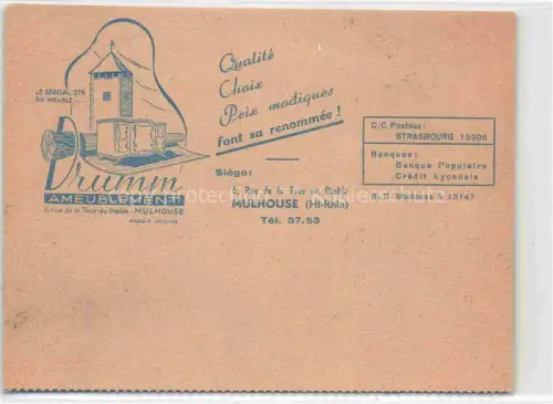 AK / Ansichtskarte MULHOUSE Muehlhausen 68 Haut-Rhin Ameublement Drumm