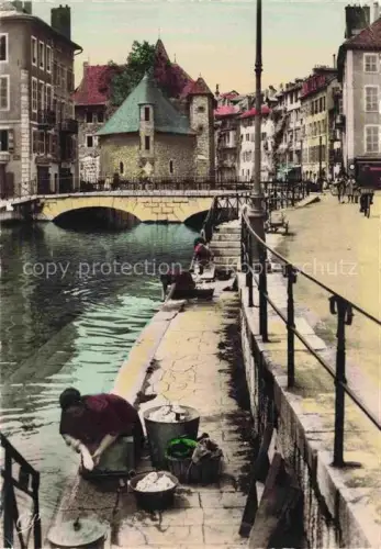 AK / Ansichtskarte ANNECY 74 Haute-Savoie Palais de l'Isle vieille prison