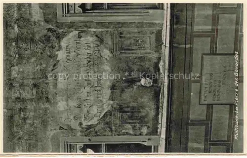 AK / Ansichtskarte MULHOUSE Muehlhausen 68 Haut-Rhin La Pierre des Bavardes