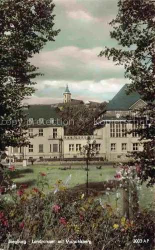 AK / Ansichtskarte Siegburg NRW Landratsamt mit Michaelsberg