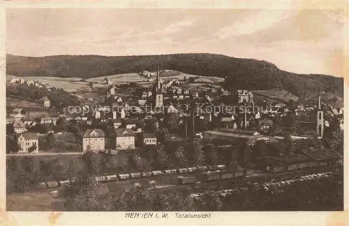 AK / Ansichtskarte Menden Rheinland Panorama