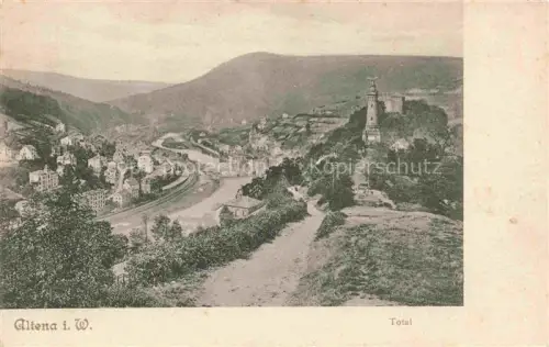 AK / Ansichtskarte Altena Lenne Total