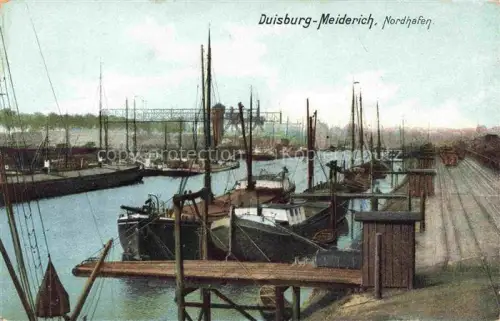 AK / Ansichtskarte Meiderich DUISBURG Nordhafen