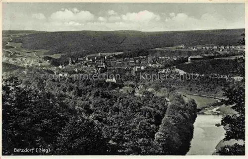AK / Ansichtskarte Betzdorf Sieg Fliegeraufnahme
