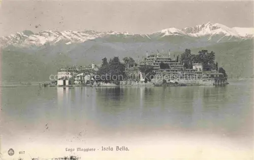 AK / Ansichtskarte Isola-Bella Lago Maggiore Verbano-Cusio-Ossola PiemonteIT Panorama