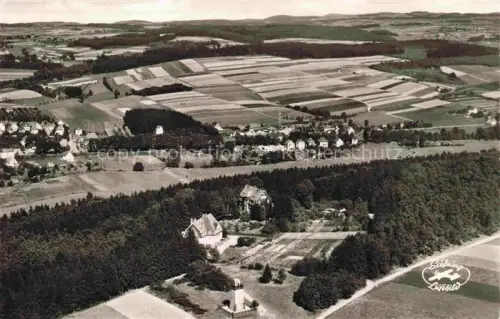 AK / Ansichtskarte Altenkirchen  Westerwald Rheinland-Pfalz Fliegeraufnahme mit Jugendheim und Westerwaldheim