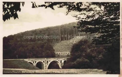 AK / Ansichtskarte Marienberg  Westerwald Bad Rheinland-Pfalz Partie am Schorrberg Viadukt